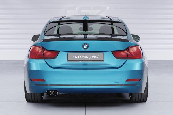CSR Heckspoiler | Heckflügel mit ABE für BMW 4er F32 Coupe HF196-L Lackierung erforderlich (unlackiert roh)