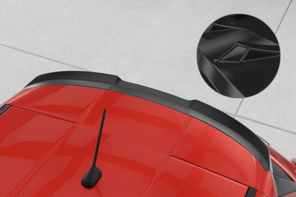 CSR Heckspoiler | Heckflügel mit ABE für Fiat 500X Sport HF198-G Glossy schwarz Hochglanz (keine Lackierung erforderlich)