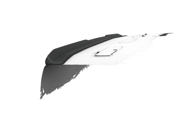 CSR Heckspoiler | Heckflügel mit ABE für Mercedes Benz W201 / 190er Limousine HF203-C Carbon Look Hochglanz (keine Lackierung erforderlich)