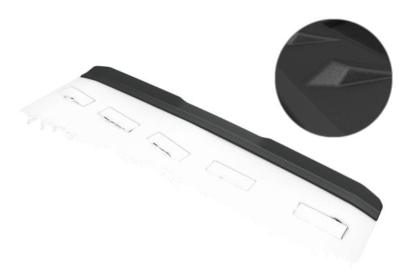 CSR Heckspoiler | Heckflügel mit ABE für Mercedes Benz W201 / 190er Limousine HF203-S strukturiert schwarz matt (keine Lackierung erforderlich)