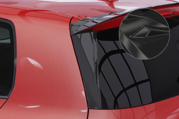 CSR Heckspoiler | Heckflügel mit ABE für VW Golf 6 (1K) Schrägheck (Basis) HF217-G Glossy schwarz Hochglanz (keine Lackierung erforderlich)