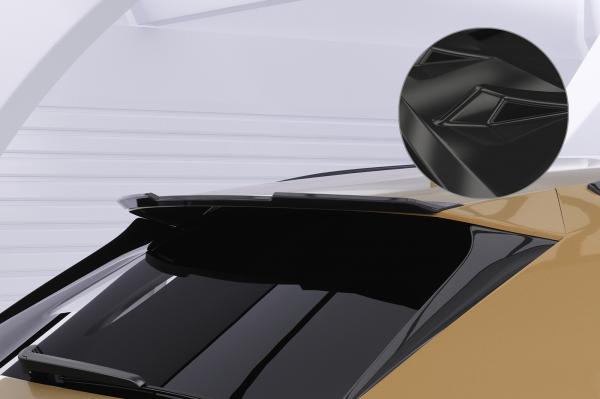 CSR Heckspoiler | Heckflügel mit ABE für Audi Q8 / SQ8 (Typ 4M) SUV HF219-G Glossy schwarz Hochglanz (keine Lackierung erforderlich)