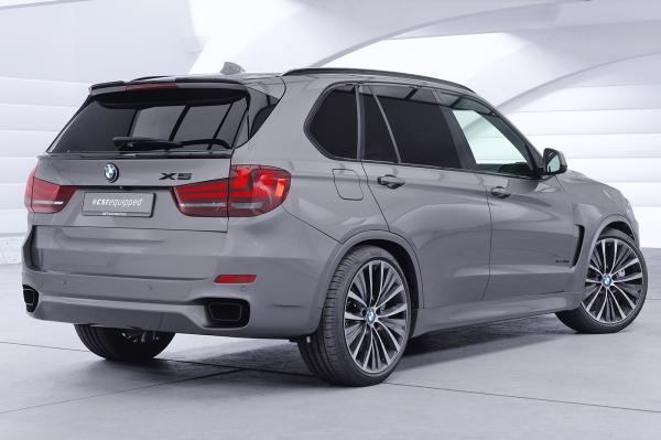 CSR Heckspoiler | Heckflügel mit ABE für BMW X5 F15 HF223-S strukturiert schwarz matt (keine Lackierung erforderlich)