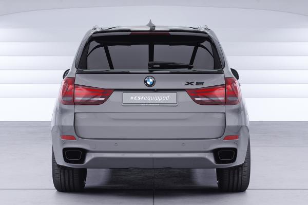 CSR Heckspoiler | Heckflügel mit ABE für BMW X5 F15 HF223-S strukturiert schwarz matt (keine Lackierung erforderlich)