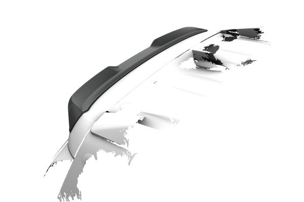 CSR Heckspoiler | Heckflügel mit ABE für Dacia Jogger HF225-C Carbon Look Hochglanz (keine Lackierung erforderlich)