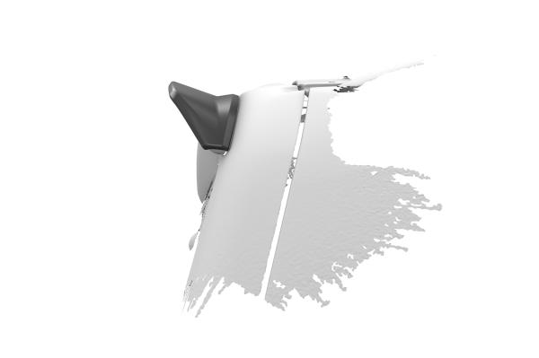 CSR Heckspoiler | Heckflügel mit ABE für Opel Combo E Combo und Combo XL HF232-L Lackierung erforderlich (unlackiert roh)