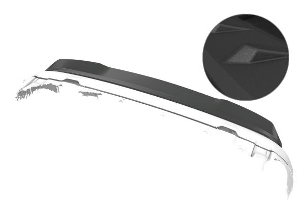 CSR Heckspoiler | Heckflügel mit ABE für Opel Combo E Combo und Combo XL HF232-S strukturiert schwarz matt (keine Lackierung erforderlich)