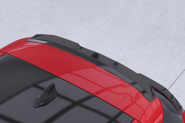 CSR Heckspoiler | Heckflügel mit ABE für Peugeot 308 (P51) Schrägheck HF235-S strukturiert schwarz matt (keine Lackierung erforderlich)