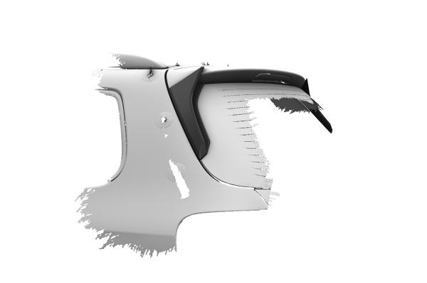 CSR Heckspoiler | Heckflügel mit ABE für VW Passat B6 (Typ 3C) Variant HF239-L Lackierung erforderlich (unlackiert roh)