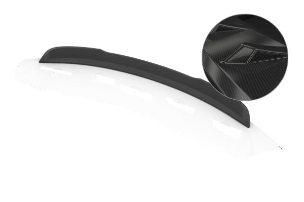 CSR Heckspoiler | Heckflügel mit ABE für Peugeot 308 (1.Gen) CC HF241-C Carbon Look Hochglanz (keine Lackierung erforderlich)