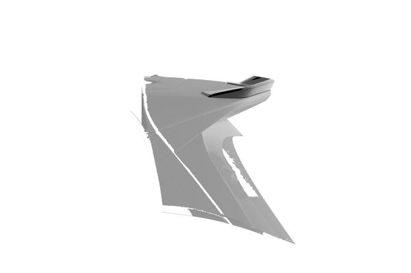 CSR Heckspoiler | Heckflügel mit ABE für DFSK Forthing 4-U-Tour HF242-C Carbon Look Hochglanz (keine Lackierung erforderlich)