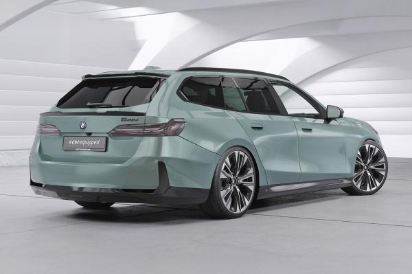 CSR Heckspoiler | Heckflügel mit ABE für BMW i5 / 5er G61 Touring HF243-S strukturiert schwarz matt (keine Lackierung erforderlich)