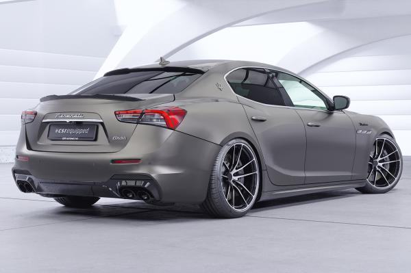 CSR Heckspoiler | Heckflügel mit ABE für Maserati Ghibli III (Tipo M157) HF248-C Carbon Look Hochglanz (keine Lackierung erforderlich)