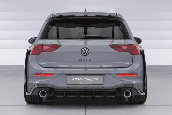 CSR Heckspoiler | Heckflügel mit ABE für VW Golf 8 (Typ CD) HF252-C Carbon Look Hochglanz (keine Lackierung erforderlich)