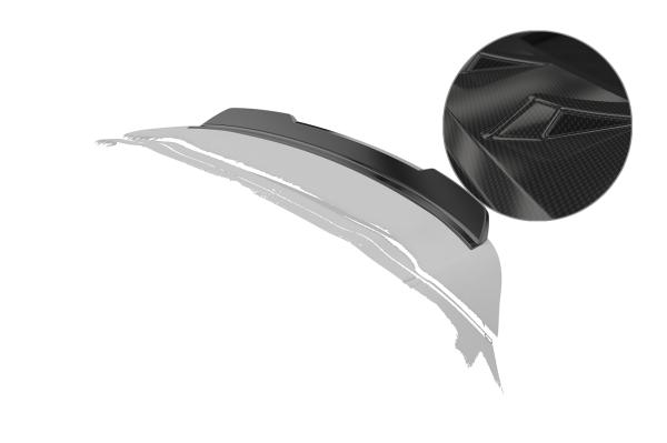 CSR Heckspoiler | Heckflügel mit ABE für Nissan Juke (1.Gen) Nismo HF255-C Carbon Look Hochglanz (keine Lackierung erforderlich)