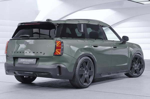 CSR Heckspoiler | Heckflügel mit ABE für Mini Countryman III (U25) HF259-G Glossy schwarz Hochglanz (keine Lackierung erforderlich)