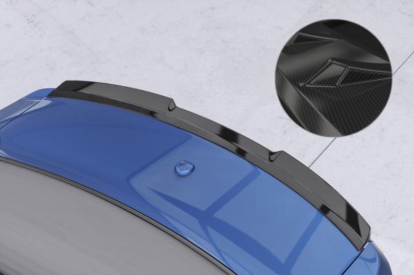 CSR Heckspoiler | Heckflügel mit ABE für Ford Mustang VI Cabrio  HF264-C Carbon Look Hochglanz (keine Lackierung erforderlich)