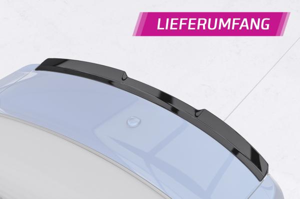 CSR Heckspoiler | Heckflügel mit ABE für Ford Mustang VI Cabrio  HF264-S strukturiert schwarz matt (keine Lackierung erforderlich)