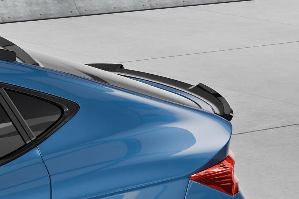 CSR Heckspoiler | Heckflügel mit ABE für Skoda Enyaq Coupe HF266-S strukturiert schwarz matt (keine Lackierung erforderlich)