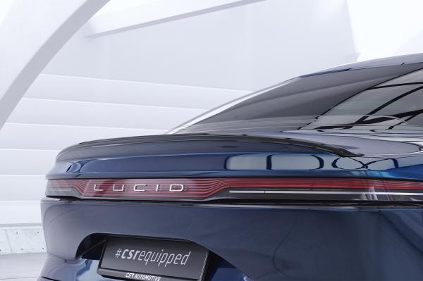 CSR Heckspoiler | Heckflügel mit ABE für Lucid Air Pure, Touring und Grand Touring HF270-C Carbon Look Hochglanz (keine Lackierung erforderlich)