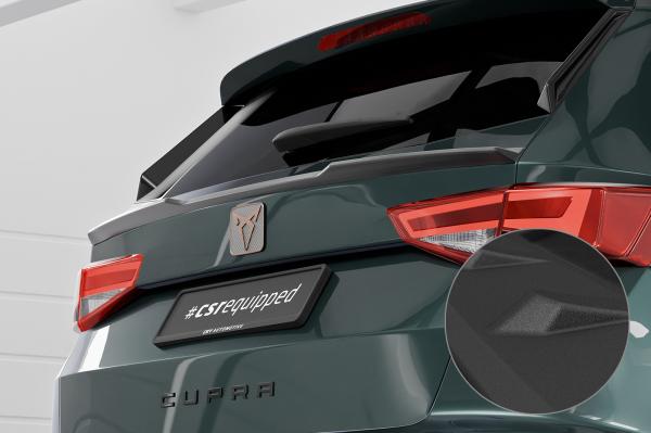 CSR Heckspoiler | Heckflügel mit ABE für Cupra / Seat Ateca HF276-S strukturiert schwarz matt (keine Lackierung erforderlich)