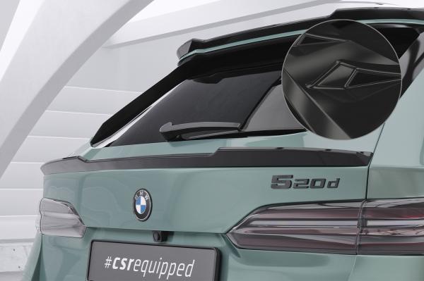 CSR Heckspoiler | Heckflügel mit ABE für BMW 5er G61 Touring HF278-G Glossy schwarz Hochglanz (keine Lackierung erforderlich)