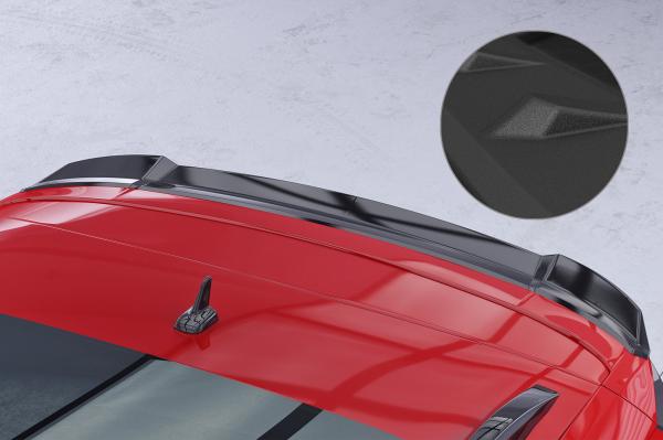 CSR Heckspoiler | Heckflügel mit ABE für Skoda Karoq Sportline HF279-S strukturiert schwarz matt (keine Lackierung erforderlich)
