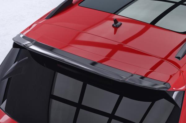 CSR Heckspoiler | Heckflügel mit ABE für Skoda Karoq Sportline HF279-C Carbon Look Hochglanz (keine Lackierung erforderlich)