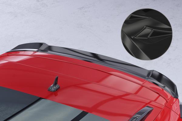 CSR Heckspoiler | Heckflügel mit ABE für Skoda Karoq Sportline HF279-G Glossy schwarz Hochglanz (keine Lackierung erforderlich)