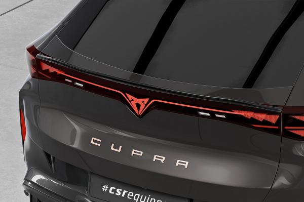 CSR Heckspoiler | Heckflügel mit ABE für Cupra Tavascan HF281-S strukturiert schwarz matt (keine Lackierung erforderlich)