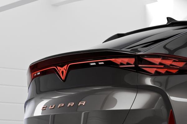 CSR Heckspoiler | Heckflügel mit ABE für Cupra Tavascan HF281-S strukturiert schwarz matt (keine Lackierung erforderlich)