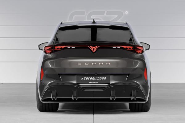 CSR Heckspoiler | Heckflügel mit ABE für Cupra Tavascan HF281-S strukturiert schwarz matt (keine Lackierung erforderlich)