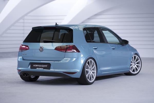 CSR Heckspoiler | Heckflügel mit ABE für VW Golf 7 HF568-G Glossy schwarz Hochglanz (keine Lackierung erforderlich)