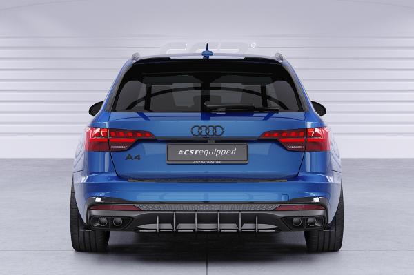CSR Heckspoiler | Heckflügel mit ABE für Audi A4 B9 (8W) Avant HF577-L Lackierung erforderlich (unlackiert roh)