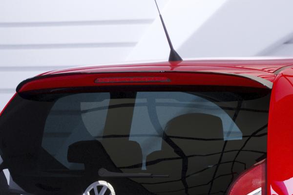 CSR Heckspoiler | Heckflügel mit ABE für VW up!/ Seat Mii/ Skoda Citigo HF578-C Carbon Look Hochglanz (keine Lackierung erforderlich)