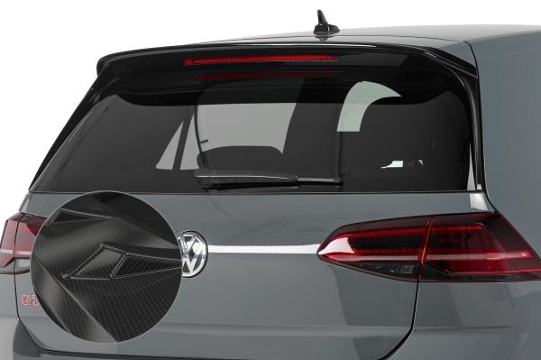 CSR Heckspoiler | Heckflügel mit ABE für VW Golf 7 HF583-C Carbon Look Hochglanz (keine Lackierung erforderlich)