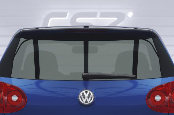 CSR Heckspoiler | Heckflügel mit ABE für VW Golf 5 HF585-C Carbon Look Hochglanz (keine Lackierung erforderlich)