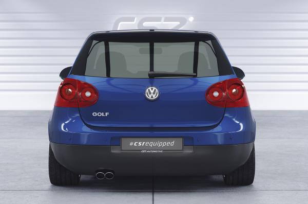 CSR Heckspoiler | Heckflügel mit ABE für VW Golf 5 HF585-C Carbon Look Hochglanz (keine Lackierung erforderlich)