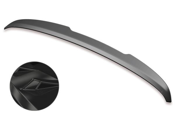 CSR Heckspoiler | Heckflügel mit ABE für VW Touareg II HF595-G Glossy schwarz Hochglanz (keine Lackierung erforderlich)