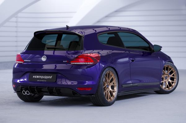 CSR Heckspoiler | Heckflügel mit ABE für VW Scirocco III HF598-C Carbon Look Hochglanz (keine Lackierung erforderlich)