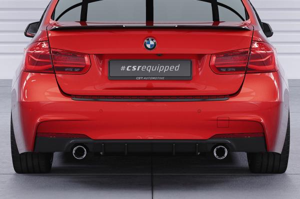 CSR Heckspoiler | Heckflügel mit ABE für BMW 3er F30 HF600-C Carbon Look Hochglanz (keine Lackierung erforderlich)