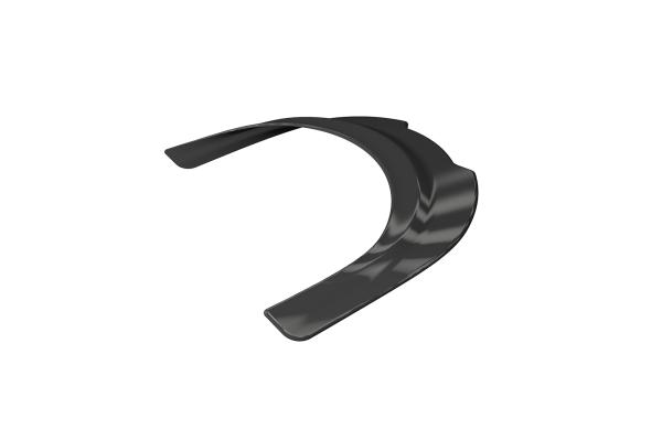 CSR Heckspoiler | Heckflügel mit ABE für VW Scirocco III R/R-Line HF601-G Glossy schwarz Hochglanz (keine Lackierung erforderlich)