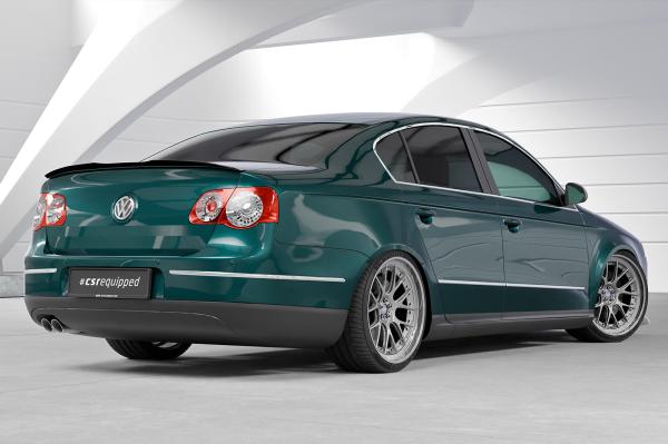 CSR Heckspoiler | Heckflügel mit ABE für VW Passat B6 Typ 3C HF603-G Glossy schwarz Hochglanz (keine Lackierung erforderlich)
