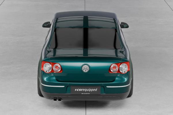 CSR Heckspoiler | Heckflügel mit ABE für VW Passat B6 Typ 3C HF603-G Glossy schwarz Hochglanz (keine Lackierung erforderlich)