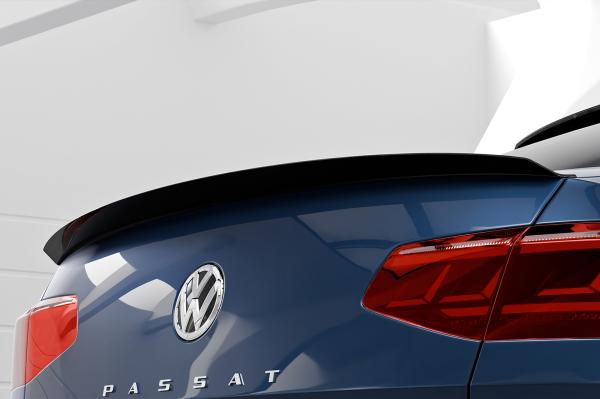 CSR Heckspoiler | Heckflügel mit ABE für VW Passat B8 Typ 3G HF606-G Glossy schwarz Hochglanz (keine Lackierung erforderlich)