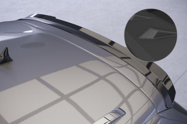 CSR Heckspoiler | Heckflügel mit ABE für Audi Q7 4L HF607-S strukturiert schwarz matt (keine Lackierung erforderlich)