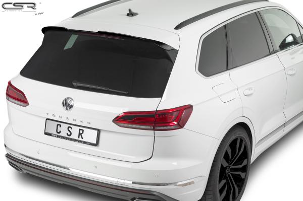 CSR Heckspoiler | Heckflügel mit ABE für VW Touareg III (Typ CR) HF608-C Carbon Look Hochglanz (keine Lackierung erforderlich)