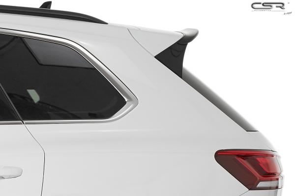 CSR Heckspoiler | Heckflügel mit ABE für VW Touareg III (Typ CR) HF608-C Carbon Look Hochglanz (keine Lackierung erforderlich)