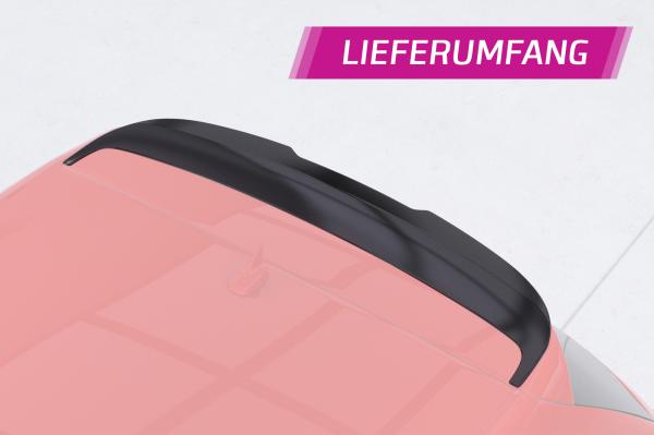 CSR Heckspoiler | Heckflügel mit ABE für VW Polo V (Typ 6R) GTI / R-Line HF615-G Glossy schwarz Hochglanz (keine Lackierung erforderlich)