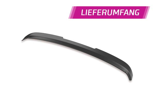 CSR Heckspoiler | Heckflügel mit ABE für VW Tiguan II (Typ AD1) HF617-S strukturiert schwarz matt (keine Lackierung erforderlich)